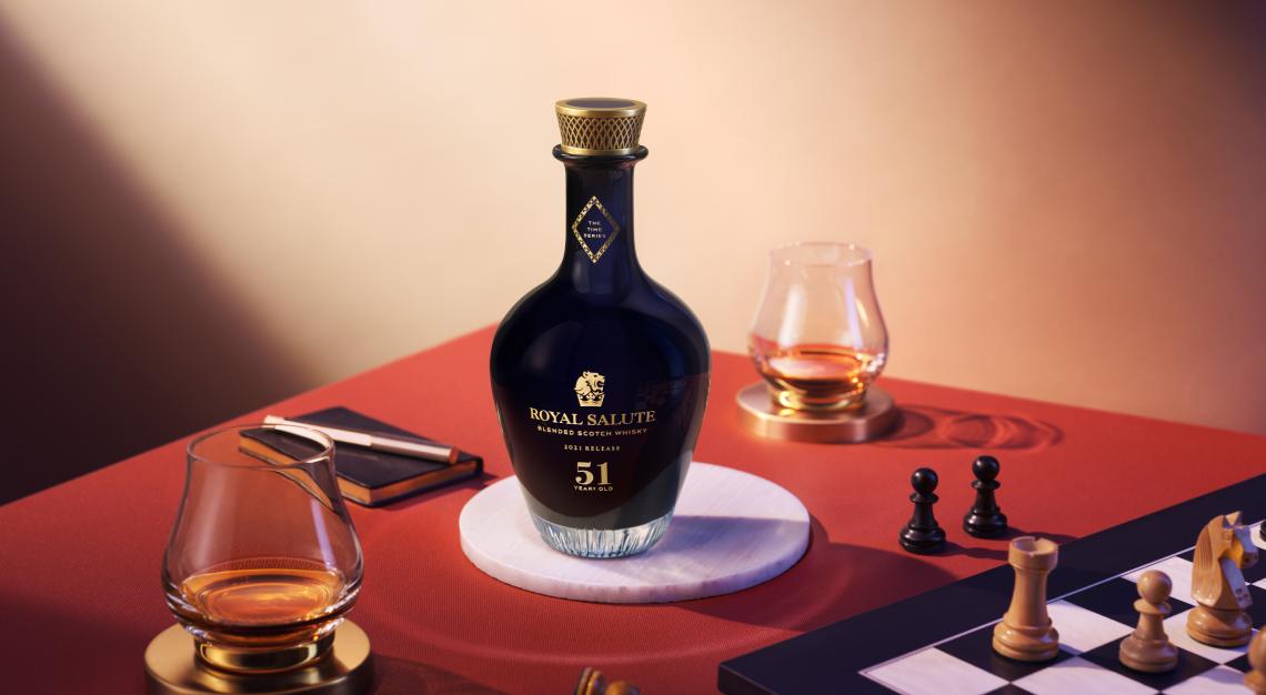 Royal Salute’s Time Series Collection 51 Year Old 2021 Release
