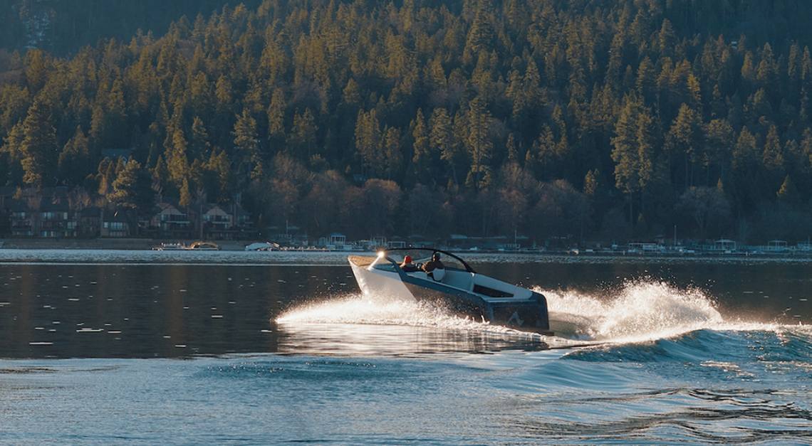 Arc One electric speedboat