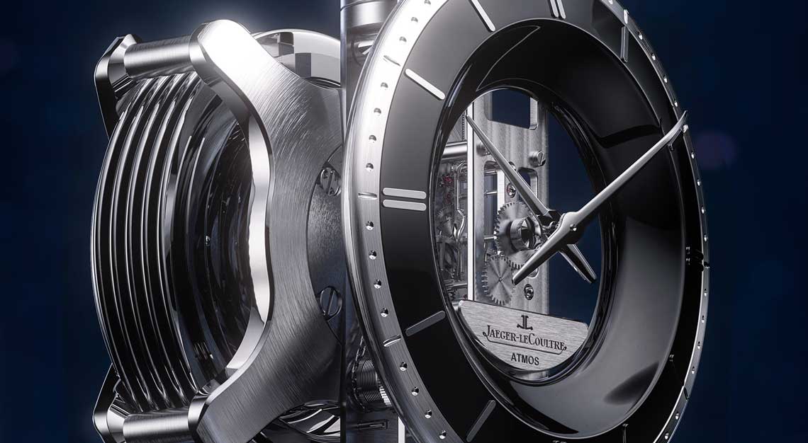 Jaeger-LeCoultre Atmos Infinite close up