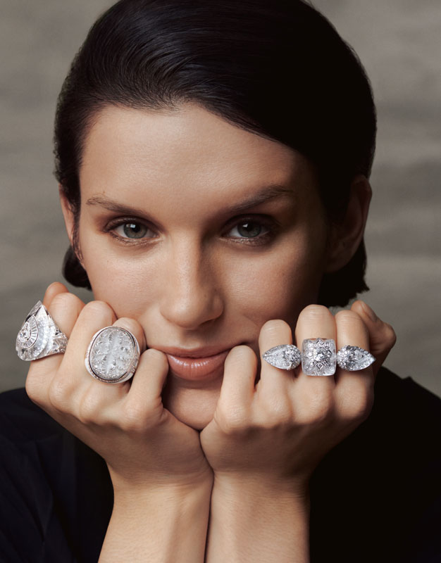 Boucheron New Maharajahs high jewellery rings