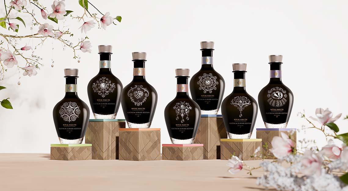 Royal Salute’s Platinum Jubilee Edition