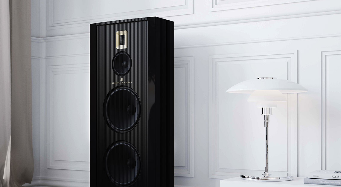 The Steinway & Sons Model A loudspeaker, modelled after the Model A grand piano