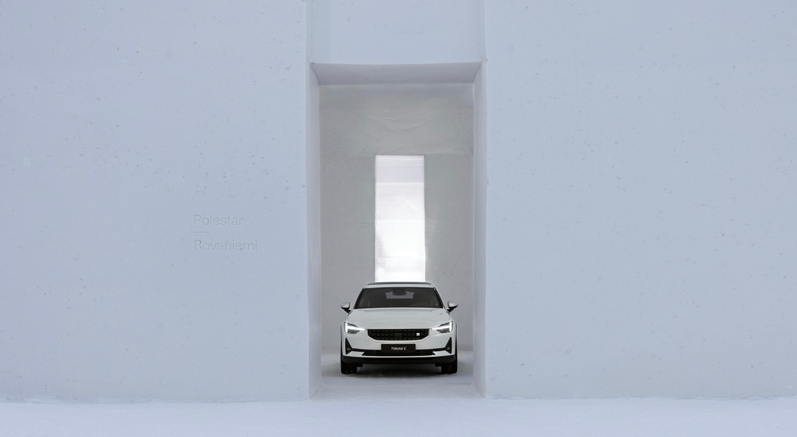 Polestar Snow Space pop-up