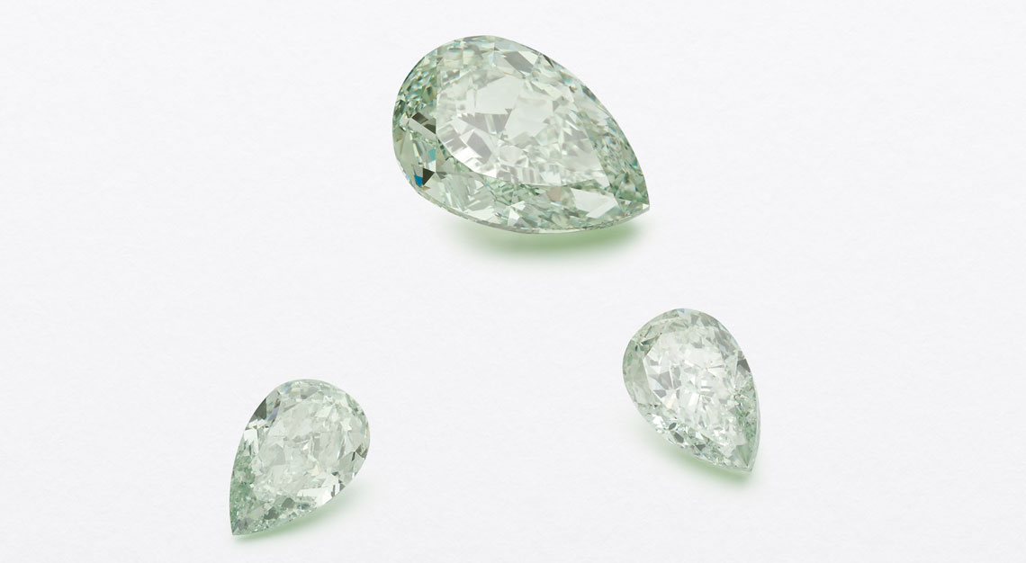 Chopard Exceptional Gems green diamonds