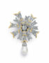 Tiffany Ribbon Pearl brooch