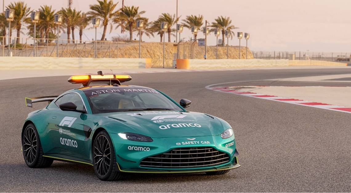 Aston Martin F1 medical car