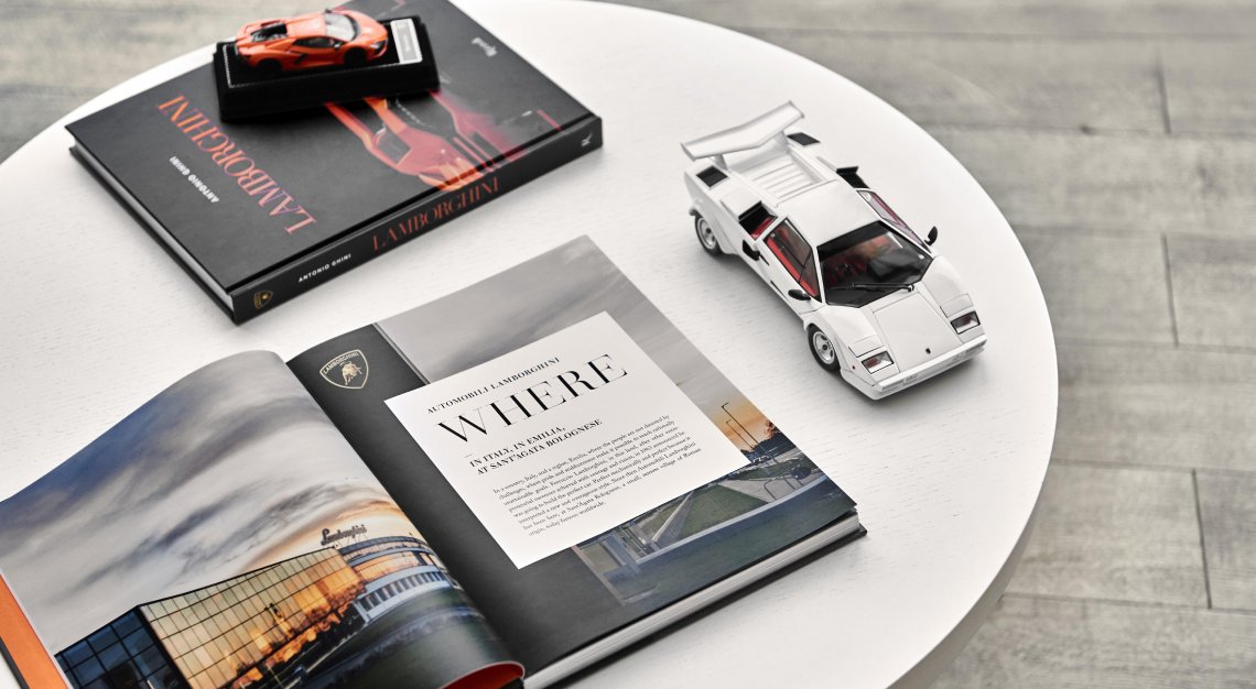 lamborghini coffee table book