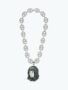 The Jacob & Co. White Gold and Diamond Billionaire Boys Club Astronaut Pendant and Diamond Chain