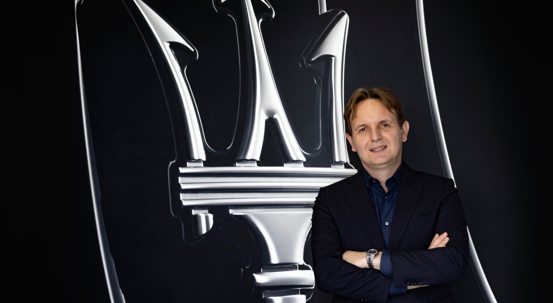 Luca Delfino Maserati Chief Commercial Officer