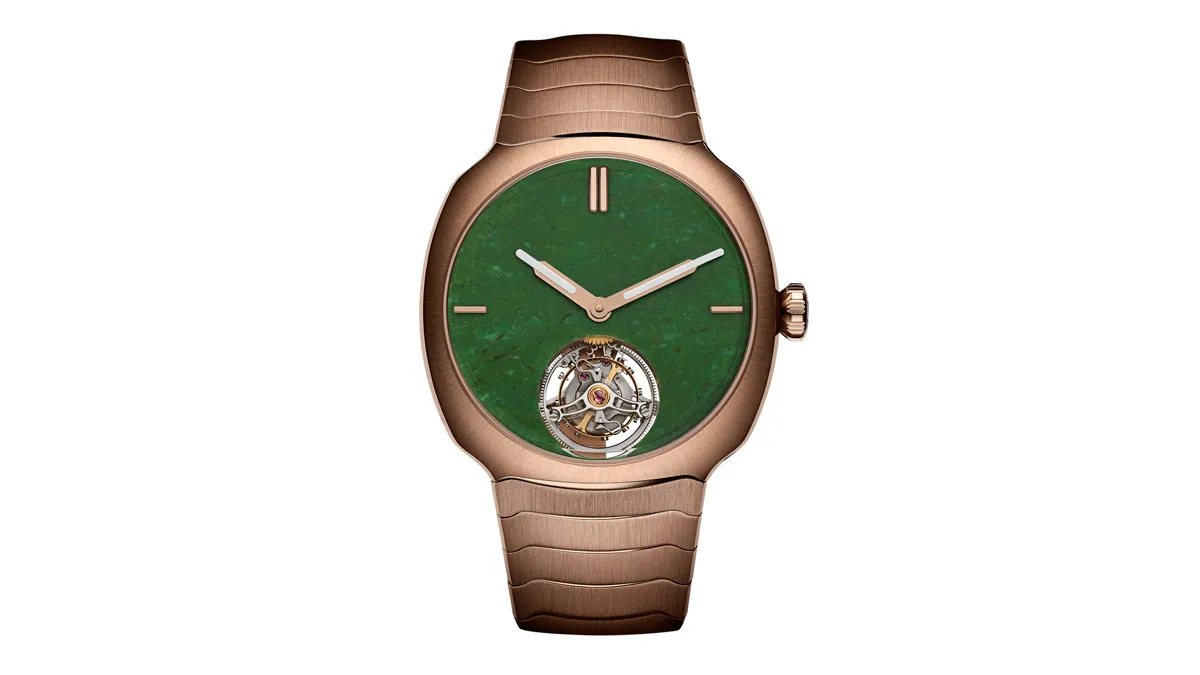 H. Moser & Cie Streamliner Tourbillon Wyoming Jade