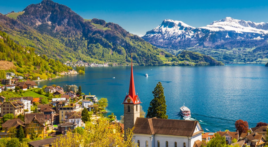 Lucerne and Lake Lucerne