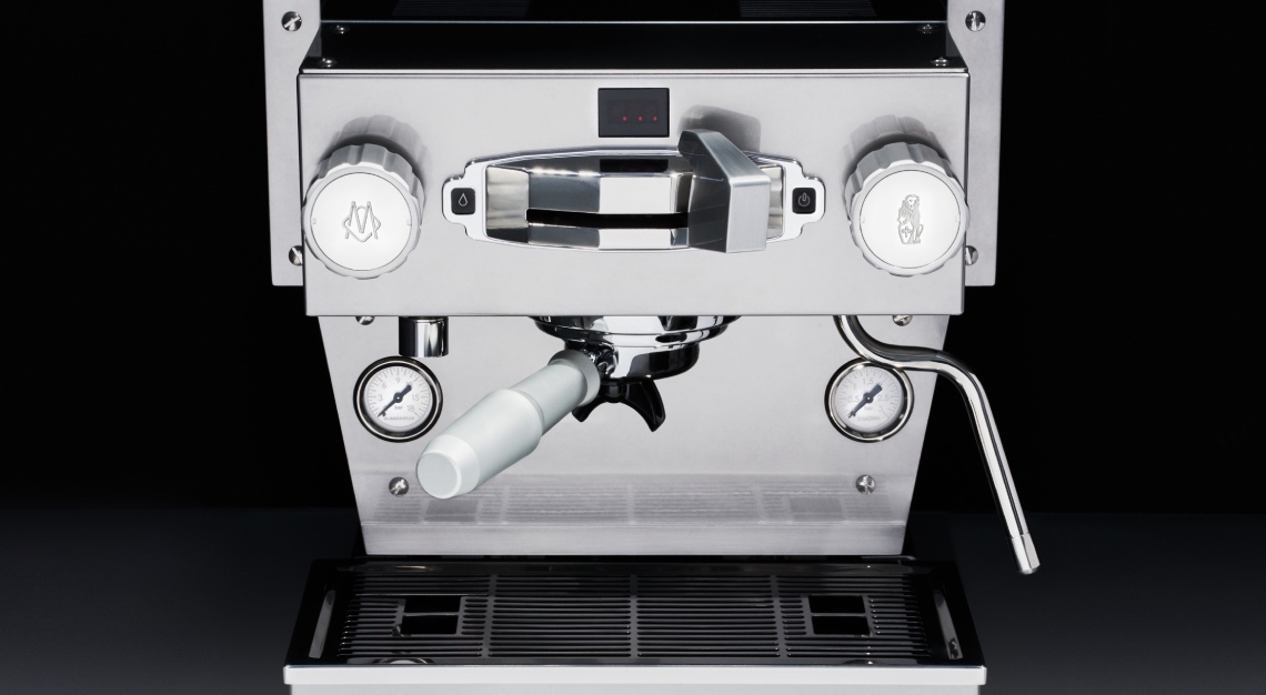 Rimowa x La Marzocco Linea Mini espresso machine 