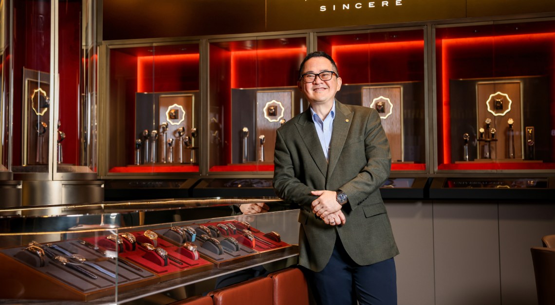 Ong Ban, ceo of Sincere Fine Watches