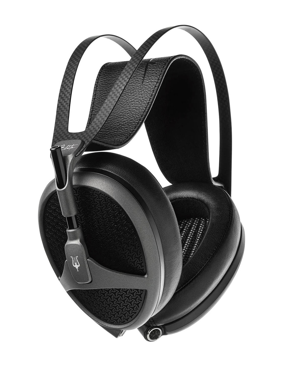 pair of black headphones from meze audio